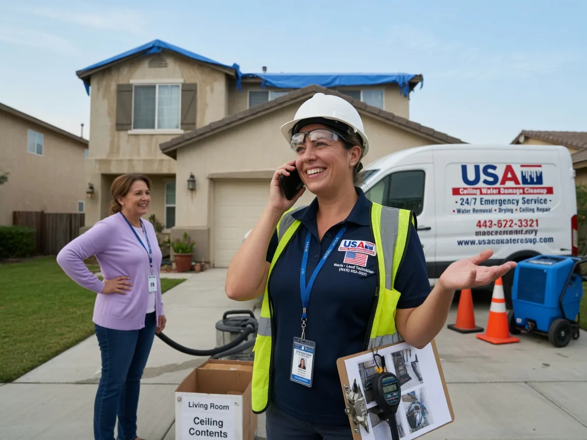 Ceiling Water Damage Restoration Rayle, GA FAQs